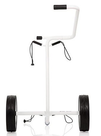 JuStar White 2-Wheeled golfový manuální vozík