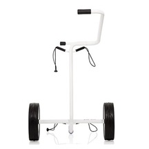 JuStar White 2-Wheeled golfový manuální vozík