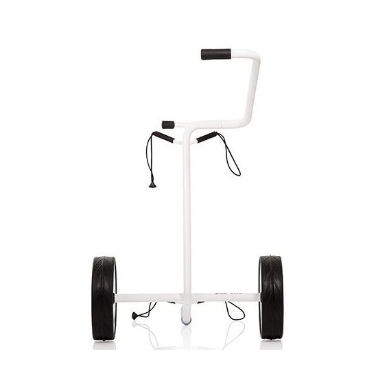 JuStar White 2-Wheeled golfový manuální vozík