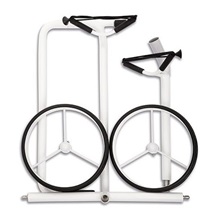 JuStar White 2-Wheeled golfový manuální vozík