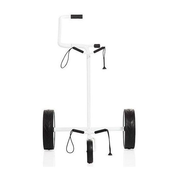 JuStar White 3-Wheeled golfový manuální vozík