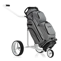 JuStar White manuální golfový vozík + přepravní taška