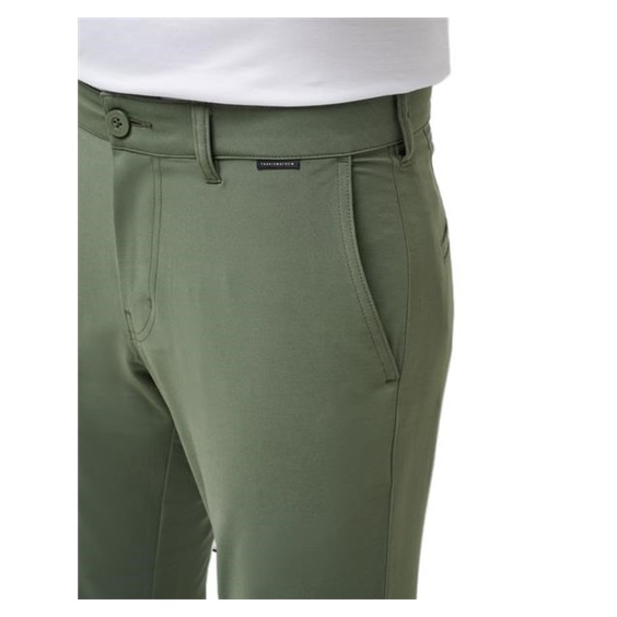 Travis Mathew Open To Close Tech Chino pánské kalhoty, thyme