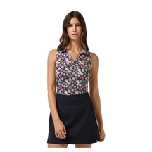 Travis Mathew Course Time dámské polo, black/floral