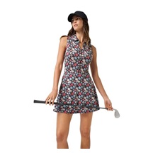 Travis Mathew Featherweight Course Time golfové šaty, black/floral