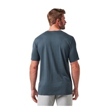 Travis Mathew Louder Please Tee pánské tričko, mood indigo/vintage indigo