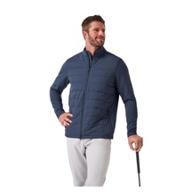 Travis Mathew Point of Sail Full Zip pánská bunda, mood indigo