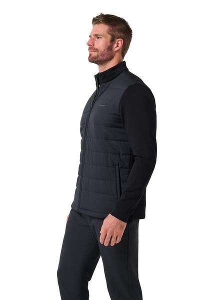 Travis Mathew Point of Sail Full Zip pánská bunda, černá