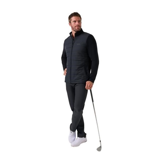 Travis Mathew Point of Sail Full Zip pánská bunda, černá
