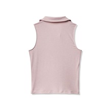 Travis Mathew Skyloft Light Sleeveless dámské polo bez rukávů, heather violet ice