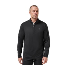 Travis Mathew Heater Pro 1/4Zip pánská mikina, černá