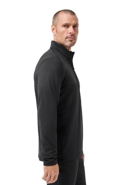 Travis Mathew Heater Pro 1/4Zip pánská mikina, černá