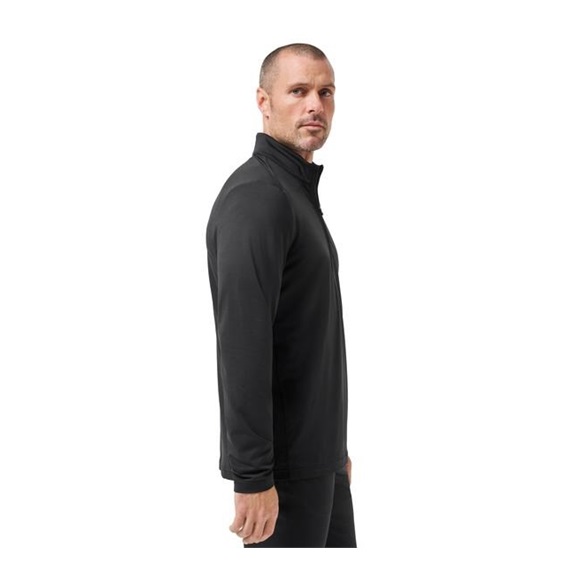 Travis Mathew Heater Pro 1/4Zip pánská mikina, černá