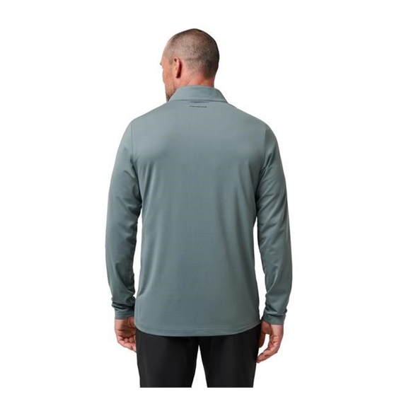 Travis Mathew Heater Pro 1/4Zip pánská mikina, balsam green