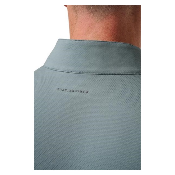 Travis Mathew Heater Pro 1/4Zip pánská mikina, balsam green