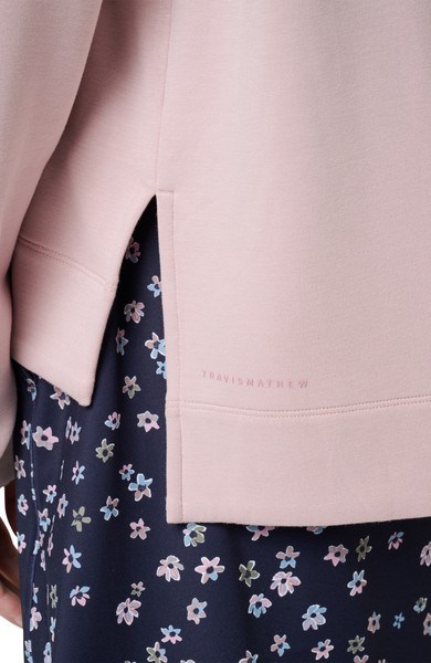 Travis Mathew Skyloft Soft dámská mikina, violet ice
