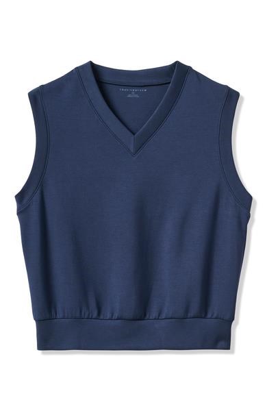Travis Mathew Skyloft Soft dámská vesta, tmavě modrá