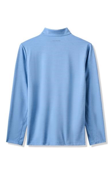 Travis Mathew Heater Pro 1/4Zip pánská mikina, pacific coast