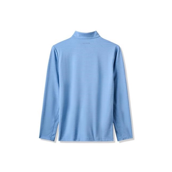 Travis Mathew Heater Pro 1/4Zip pánská mikina, pacific coast