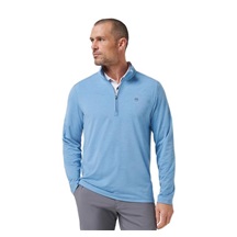 Travis Mathew Heater Pro 1/4Zip pánská mikina, pacific coast