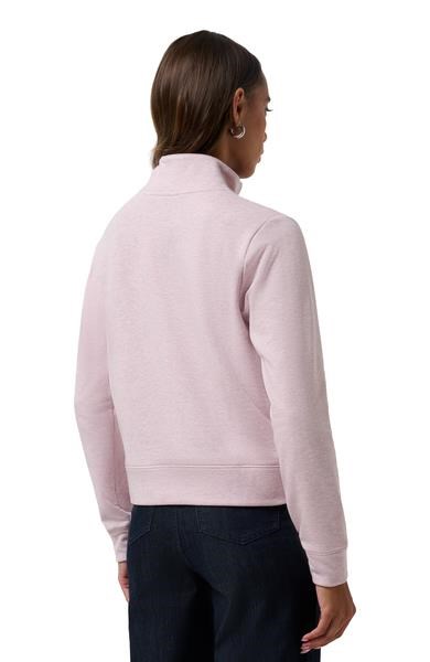 Travis Mathew Cloud Fleece Half-Zip dámská mikina, heather violet ice