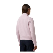 Travis Mathew Cloud Fleece Half-Zip dámská mikina, heather violet ice