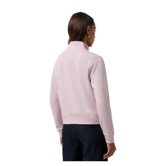 Travis Mathew Cloud Fleece Half-Zip dámská mikina, heather violet ice