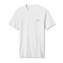 Travis Mathew Founding Member Tee pánské tričko, bílé