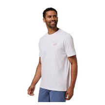 Travis Mathew Founding Member Tee pánské tričko, bílé
