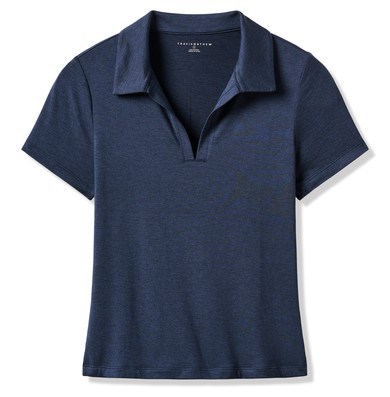 Travis Mathew Skyloft Light dámské polo, heather navy blazer