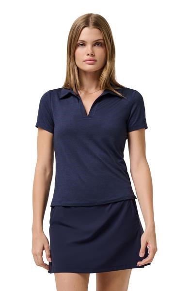 Travis Mathew Skyloft Light dámské polo, heather navy blazer