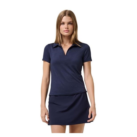 Travis Mathew Skyloft Light dámské polo, heather navy blazer