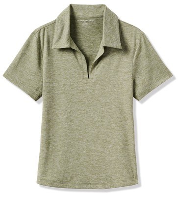 Travis Mathew Skyloft Light dámské polo, heather oil green