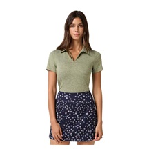 Travis Mathew Skyloft Light dámské polo, heather oil green
