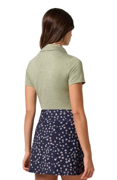 Travis Mathew Skyloft Light dámské polo, heather oil green