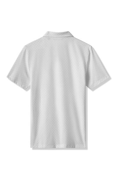 Travis Mathew Featherweight Salt Breeze pánské polo, bílé