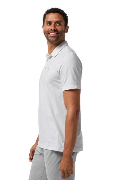 Travis Mathew Featherweight Salt Breeze pánské polo, bílé