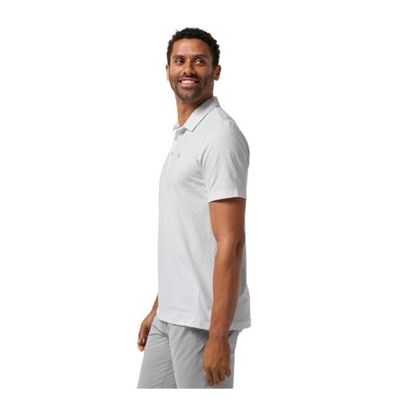 Travis Mathew Featherweight Salt Breeze pánské polo, bílé