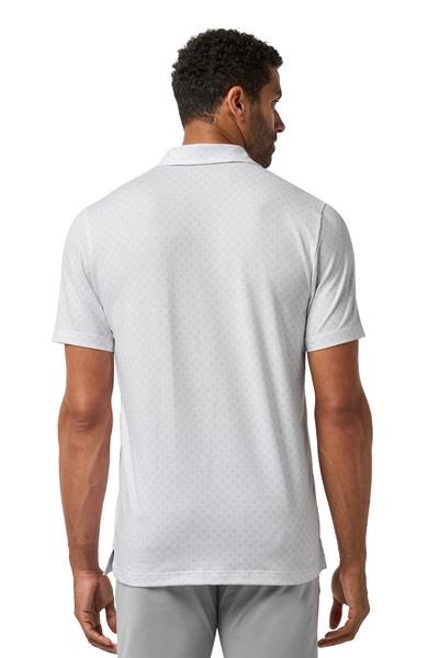 Travis Mathew Featherweight Salt Breeze pánské polo, bílé