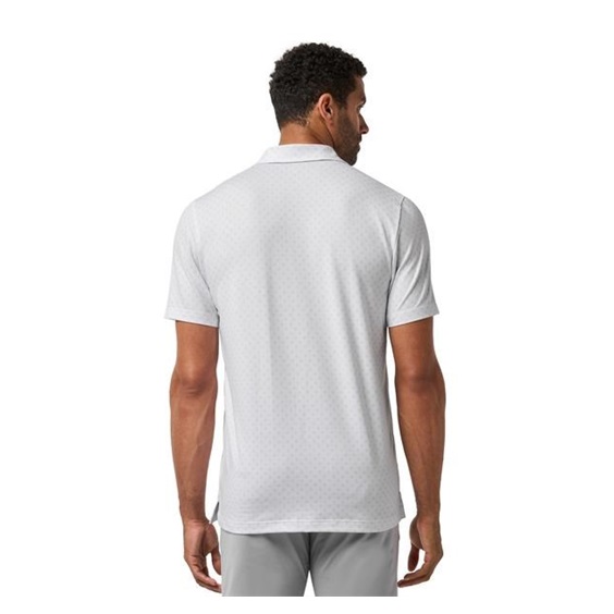 Travis Mathew Featherweight Salt Breeze pánské polo, bílé