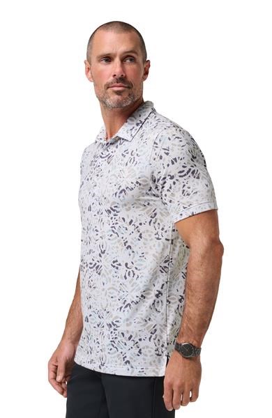 Travis Mathew Featherweight Chill pánské polo, bílé