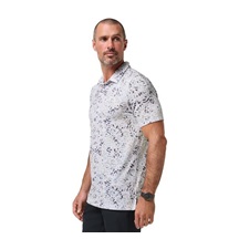 Travis Mathew Featherweight Chill pánské polo, bílé