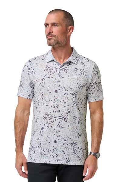 Travis Mathew Featherweight Chill pánské polo, bílé