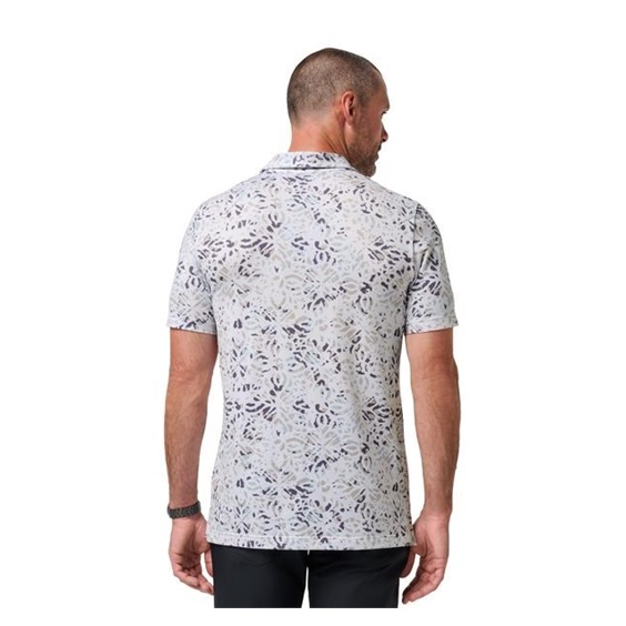 Travis Mathew Featherweight Chill pánské polo, bílé