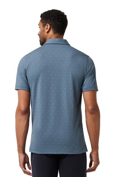 Travis Mathew Performance Jersey Wave pánské polo, bering sea