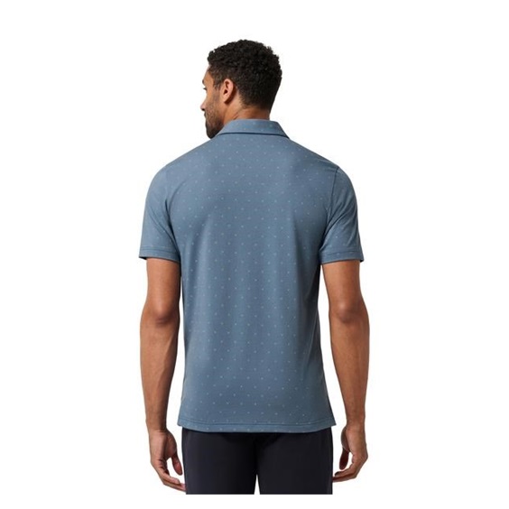Travis Mathew Performance Jersey Wave pánské polo, bering sea