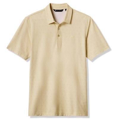 Travis Mathew Featherweight Views pánské polo, pear sorbet