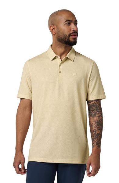 Travis Mathew Featherweight Views pánské polo, pear sorbet
