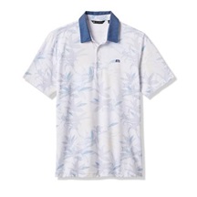 Travis Mathew Featherweight Drift pánské polo, bílé