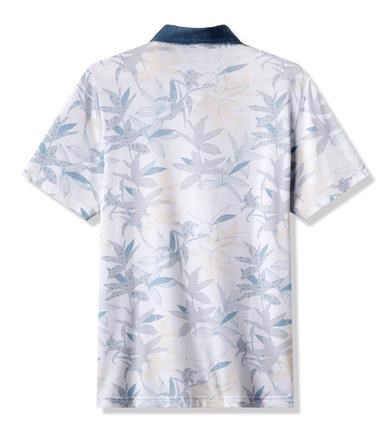 Travis Mathew Featherweight Drift pánské polo, bílé